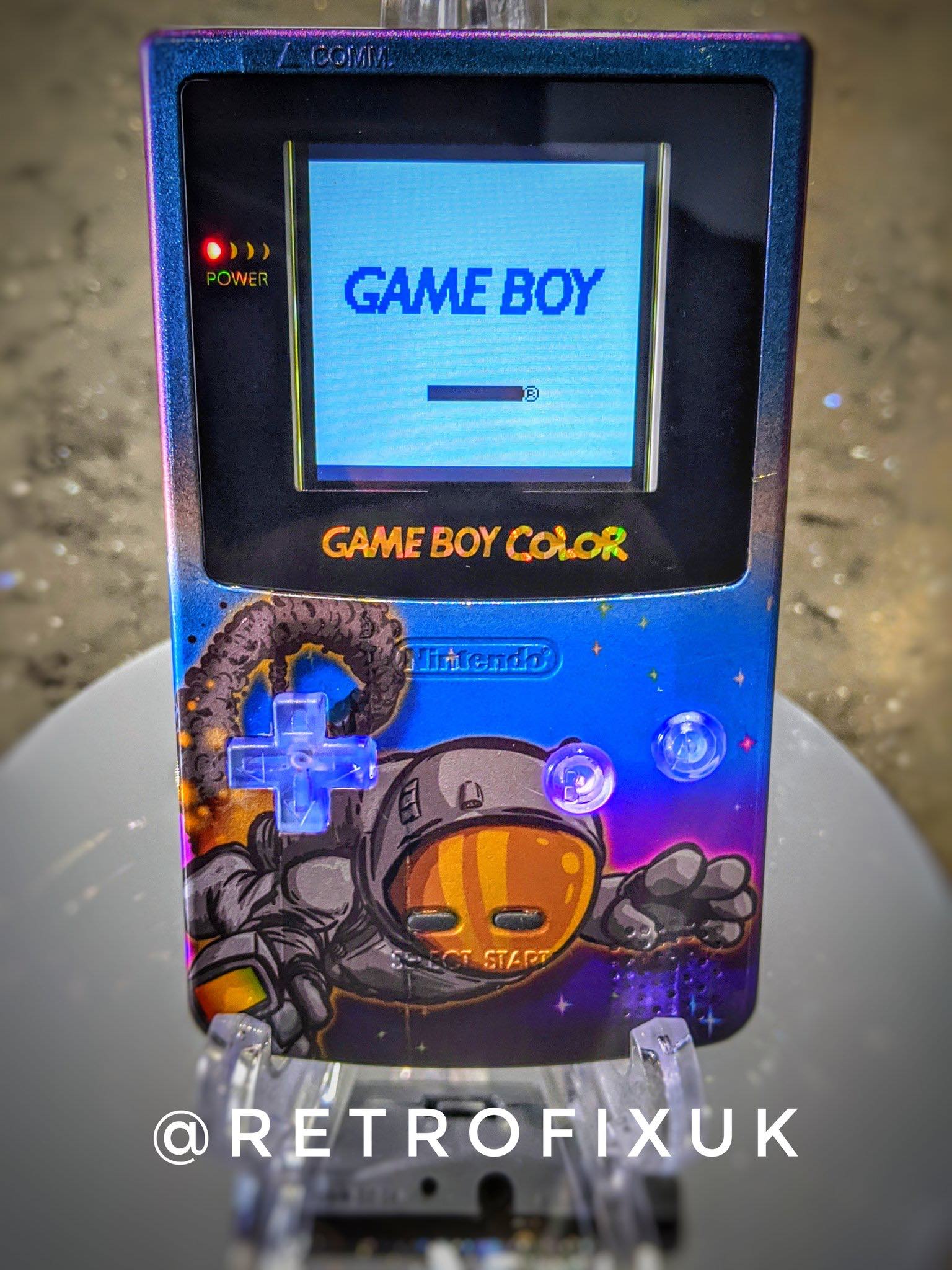 RetroFix Custom Super JetPak DX GameBoy Color